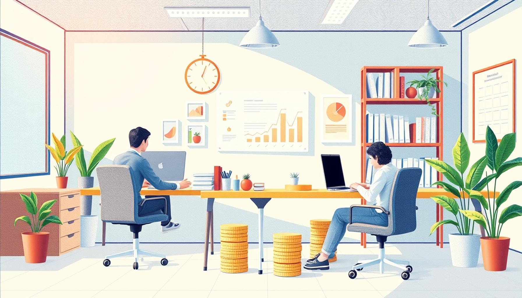 The relationship between minimalist workspaces and increased productivity