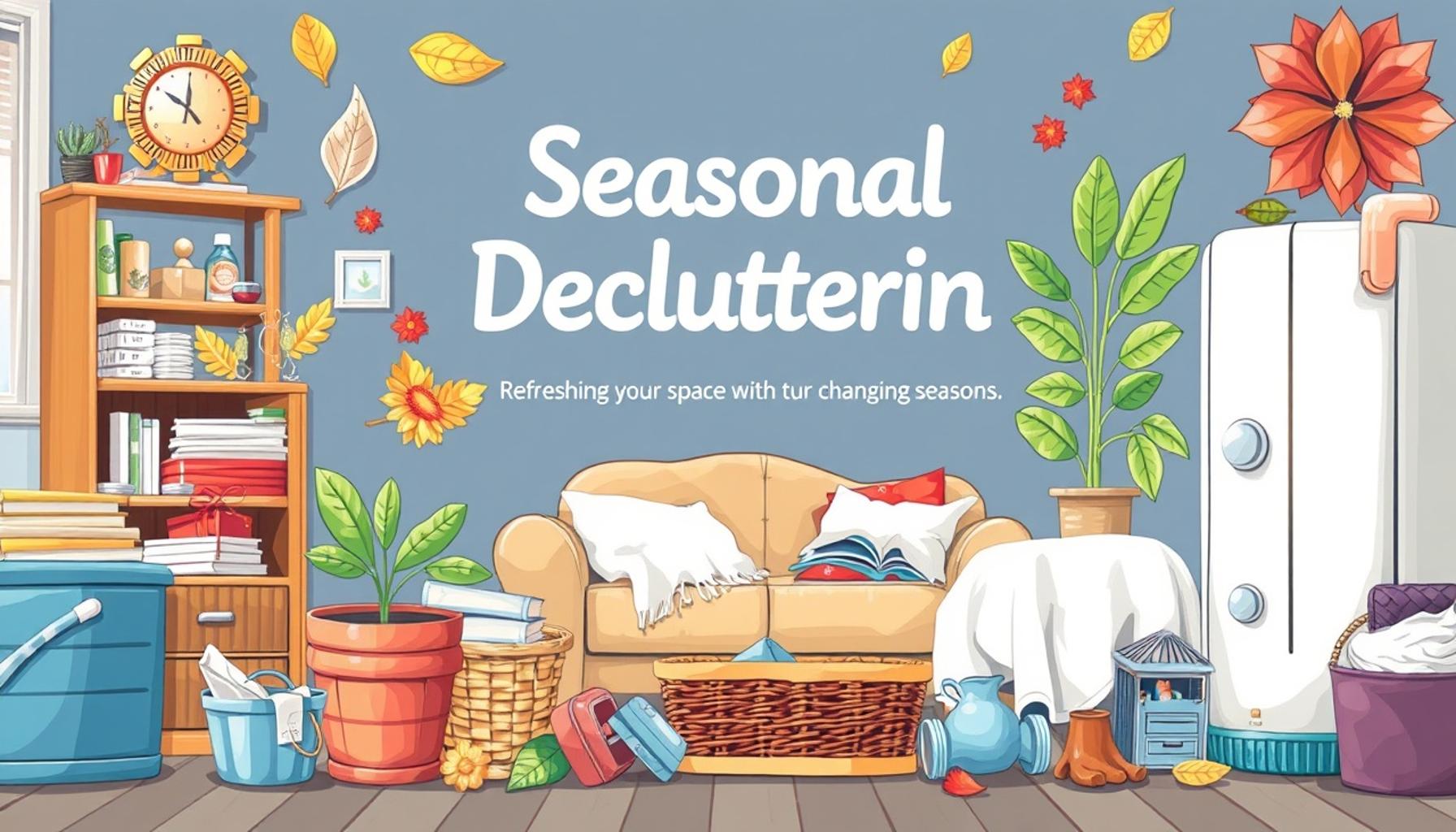 Seasonal Decluttering: Refreshing Your Space with the Changing Seasons