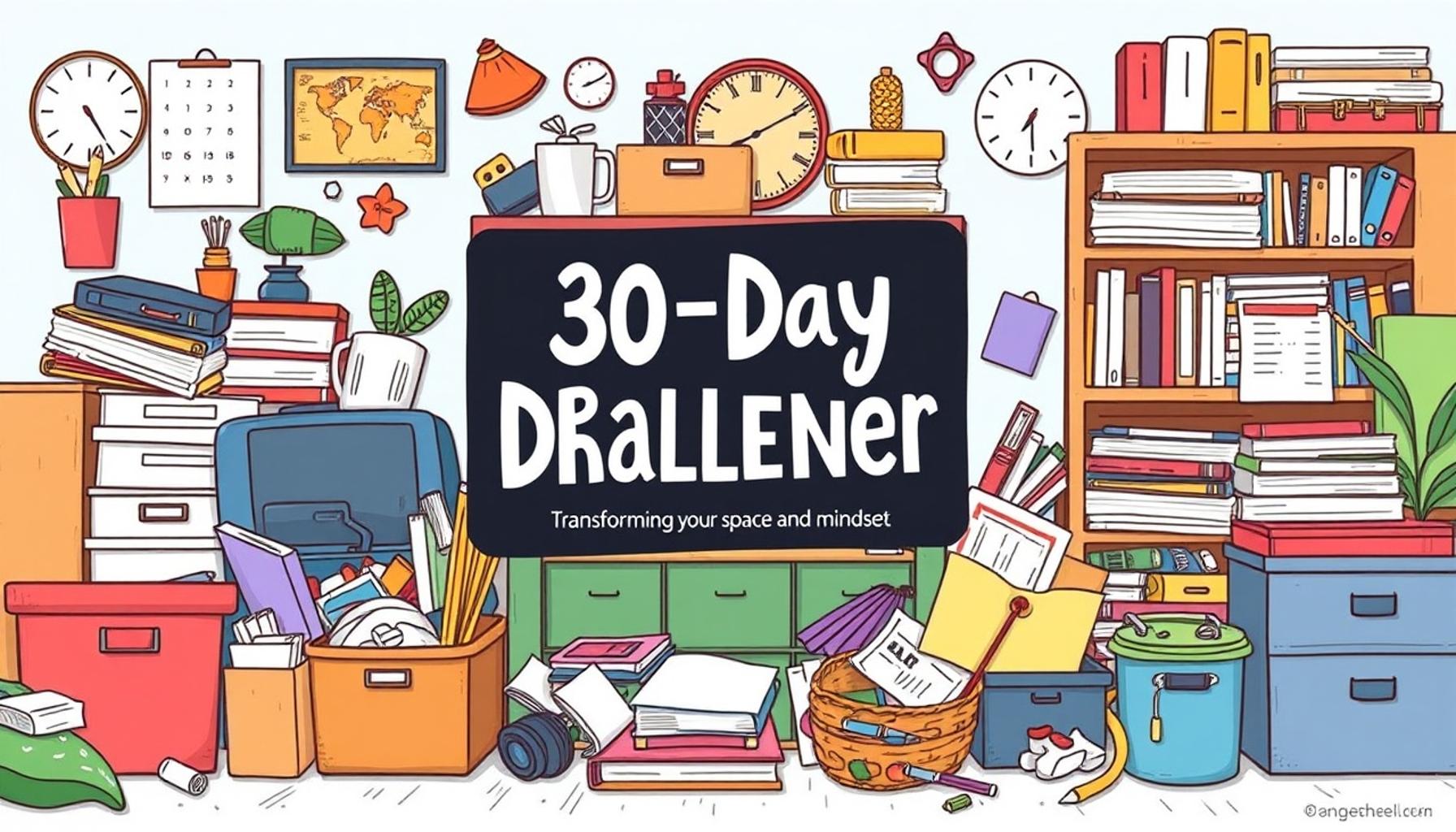 The 30-Day Declutter Challenge: Transform Your Space and Mindset